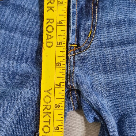 American Eagle jeans women's size 6 Long denim blue Favorite Boyfriend Boot cut - Picture 13 of 14